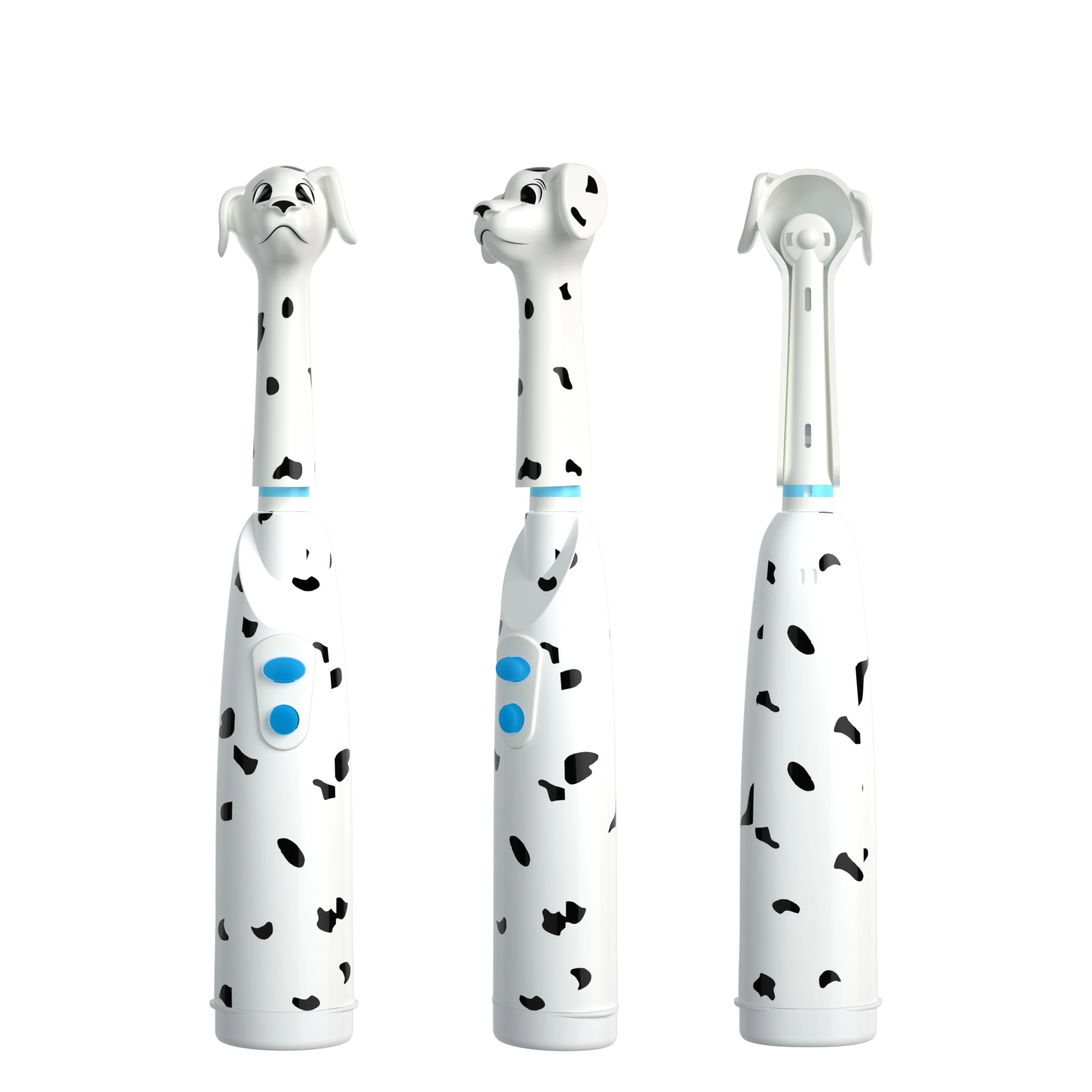 Высококачественная Персонализированная мультяшная IPX5 Водонепроницаемая детская вращающаяся электрическая зубная щетка