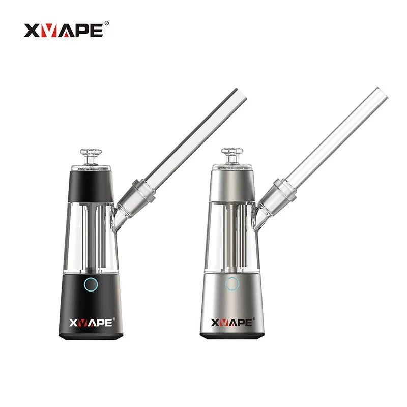 Fast heating with glass bubbler mouthpiece/3 different temperature settings/ easy to clean and portable vaporizer factory XVAPE