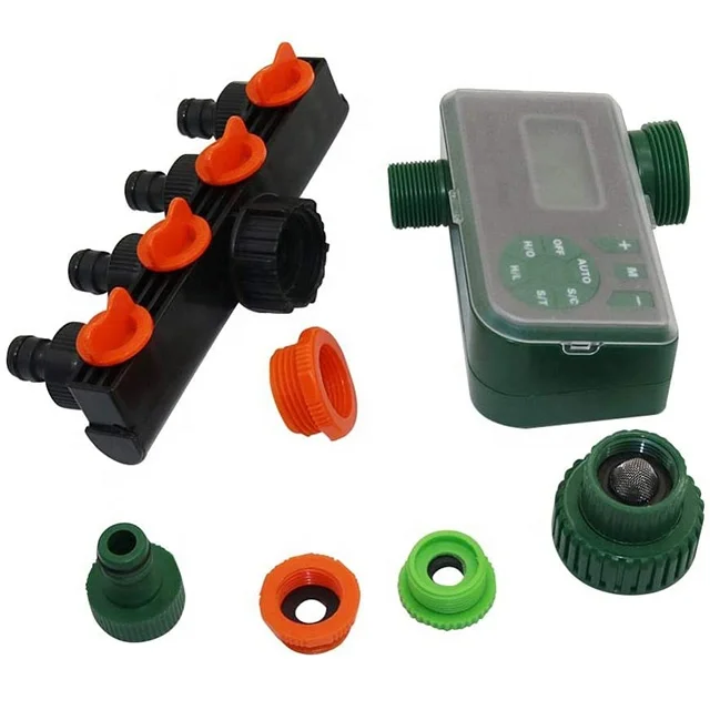 Smart Electronic Auto LCD Display Water Timer Digital Irrigation Sensor Controller with Connector