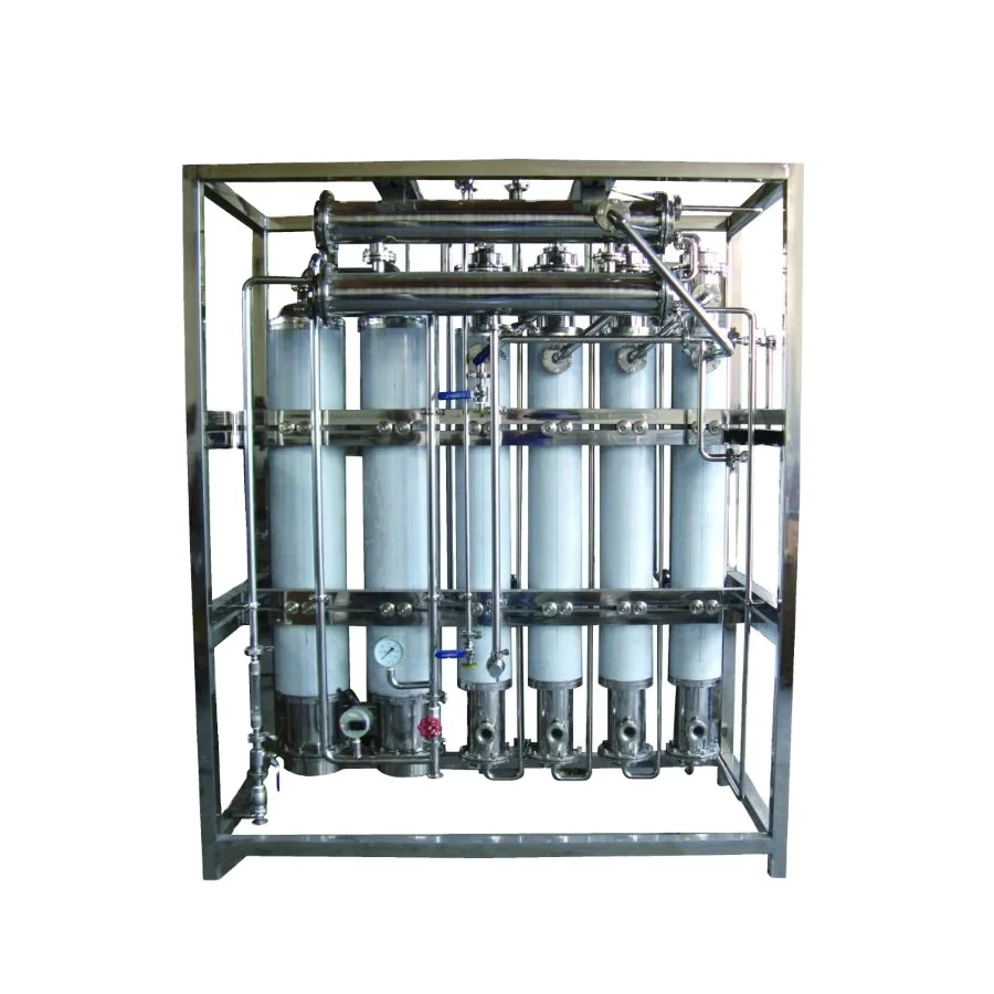 Stainless Steel  Distilled Pure Water Machine 100l/h Applicable To Pharmaceutical, Food, Beverage, Electronics