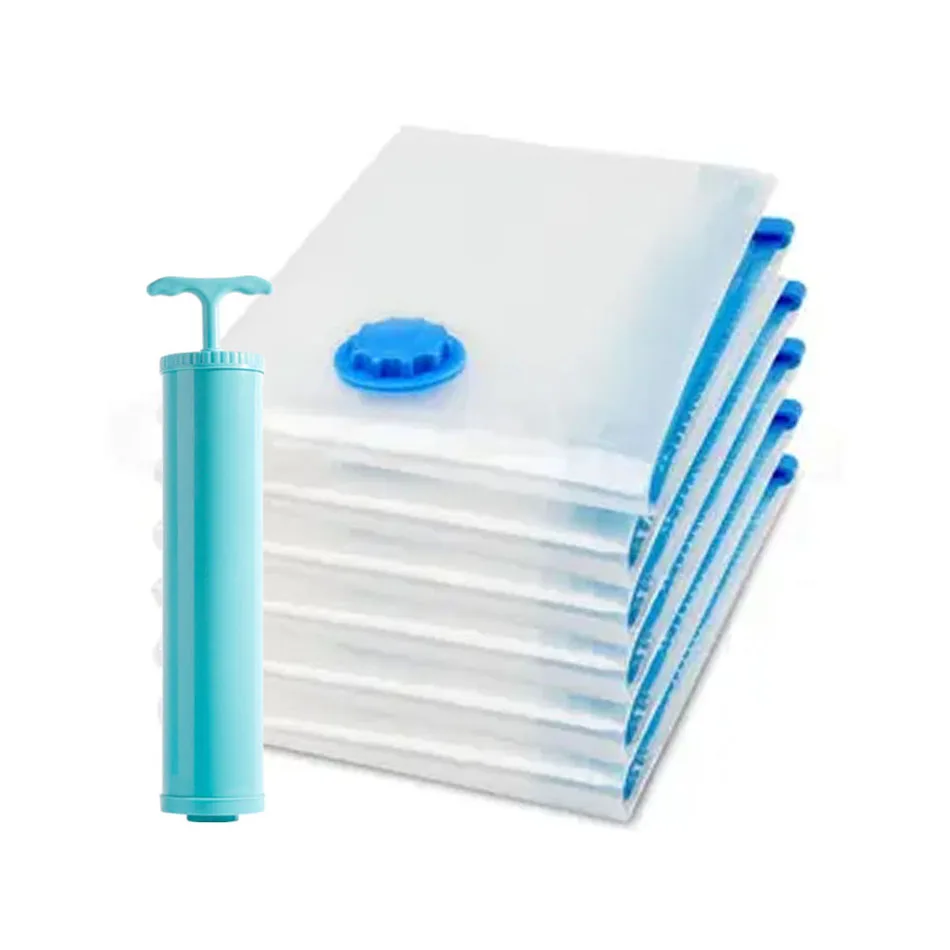 Экологичный компактный сжатый мешок, вакуумный пакет для хранения, бытовая организация, для путешествий, вакуумный сжатый мешок, 80% пространства