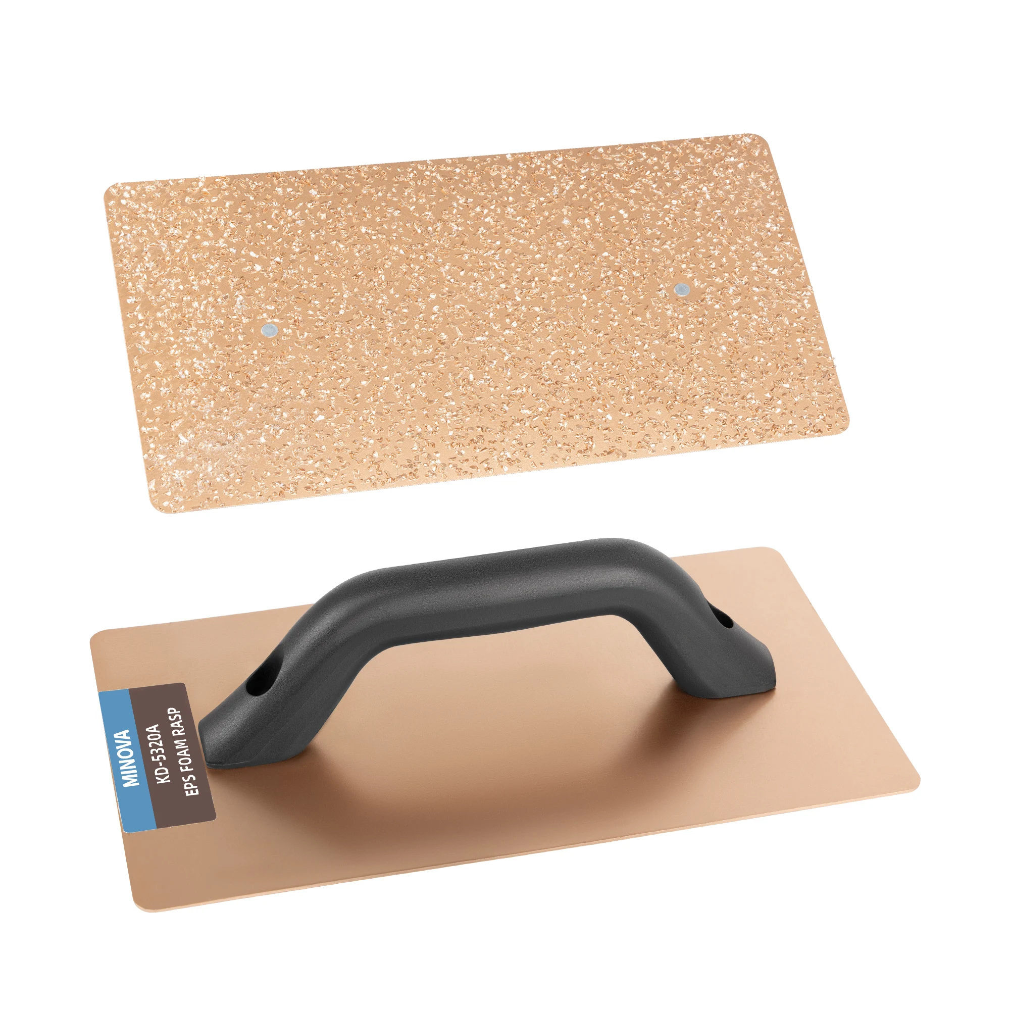 MINOVA Professional 355x200mm Eifs Stucco Rasp Tungsten Carbide Saw Rasp for Efficient Surface Finishing