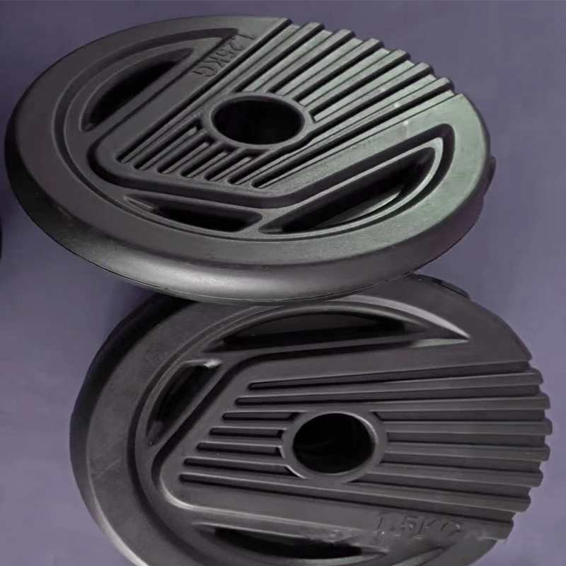 Gym Use Dumbbell Cement Plate Coated Cement Dumbbell Gym Plate PVC Cement Weight