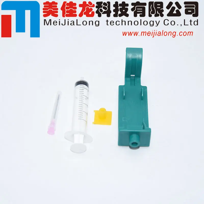 MJL 1Set cartridge refill ink tool for HP 45 51645 suction clip for HP 6615  51640  240 Absorption Clamp refill clip snap fill