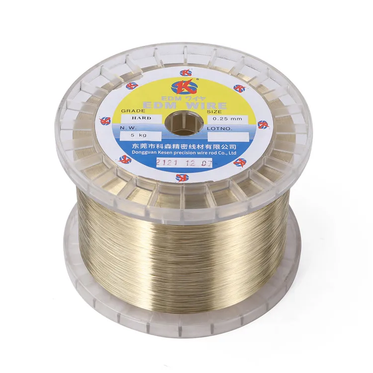 EDM Brass Wire H63 Electrode Wire 0.20mm 0.25mm