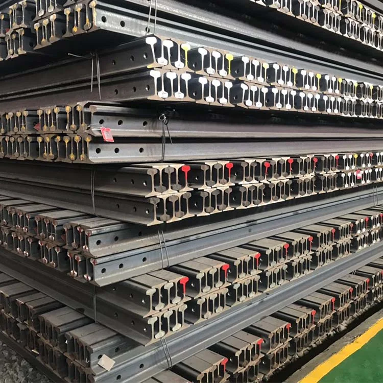 Free Sample for check first Railroad Steel Rail 43kg/m 50kg/m 60kg/m 75kg/m U75V R260 Heavy Train Rail