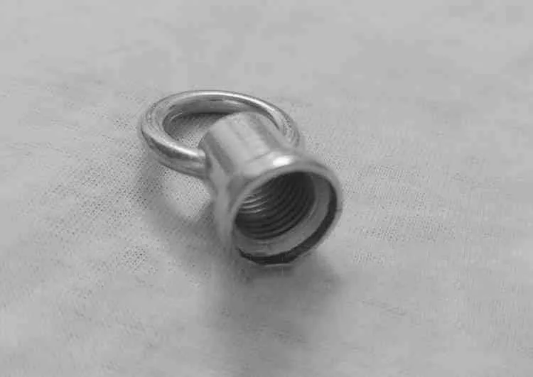 Table chandelier load-bearing hook Lifting ring closed hook No. 2 powerful ring M10 lighting accessories