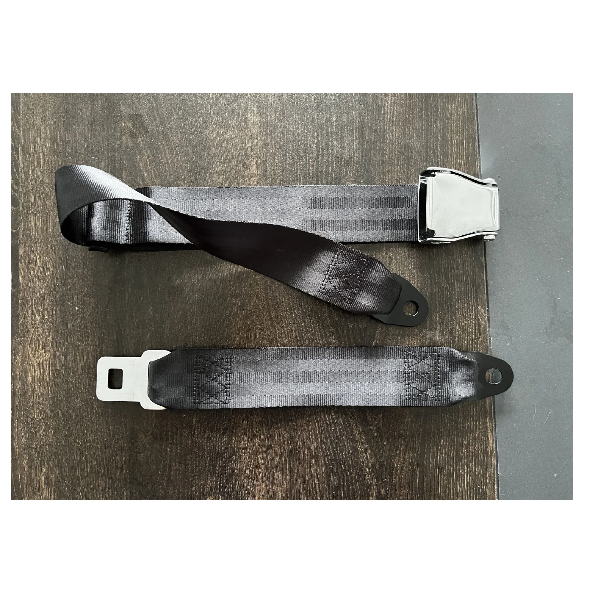 Two point air craft buckle safety seat belt extender air plane seatbelt extension customize length