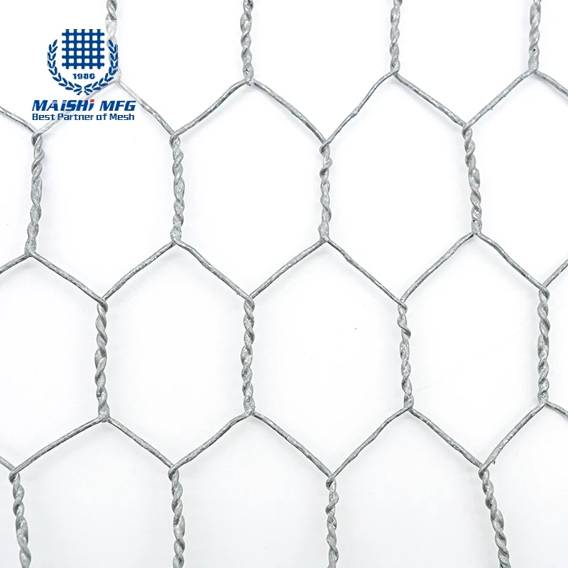 factory price galvanized gabion mesh