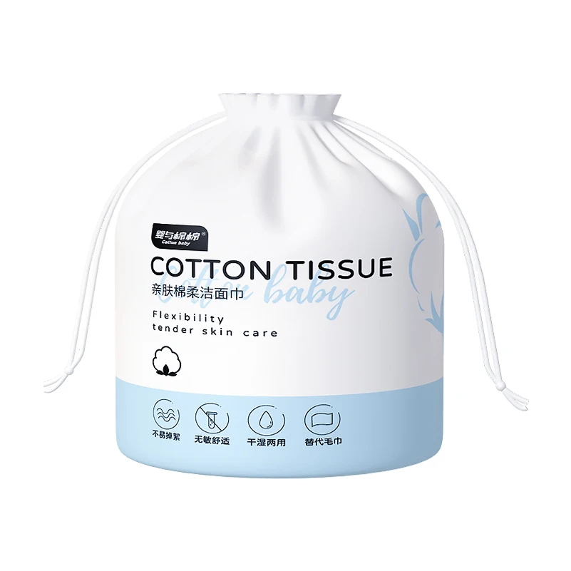 Factory Sale Maternal And Infant Unbleached Cotton Tissu 100% Facial Cotton Tissue
