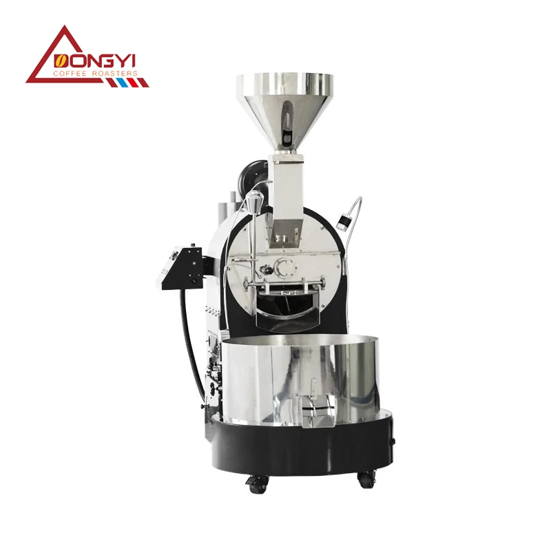 
best price Dual wall stainless steel 12kg coffee roaster with data logger 