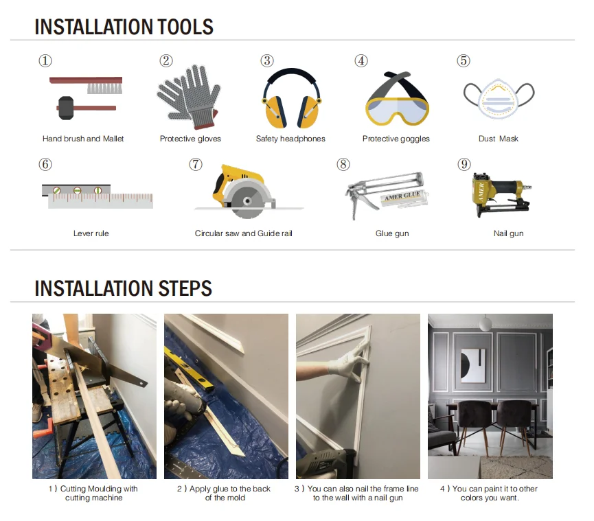 Rongke OEM Factory Waterproof Waterproof Self Adhesive Rubber Plastic Ecessed Baseboard Lighting Skirting Foam