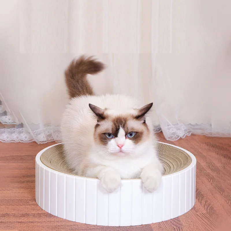 
2020 hot selling high quality cat scratcher board replaceable style and recyalable corrugated cat scratcher sofa 