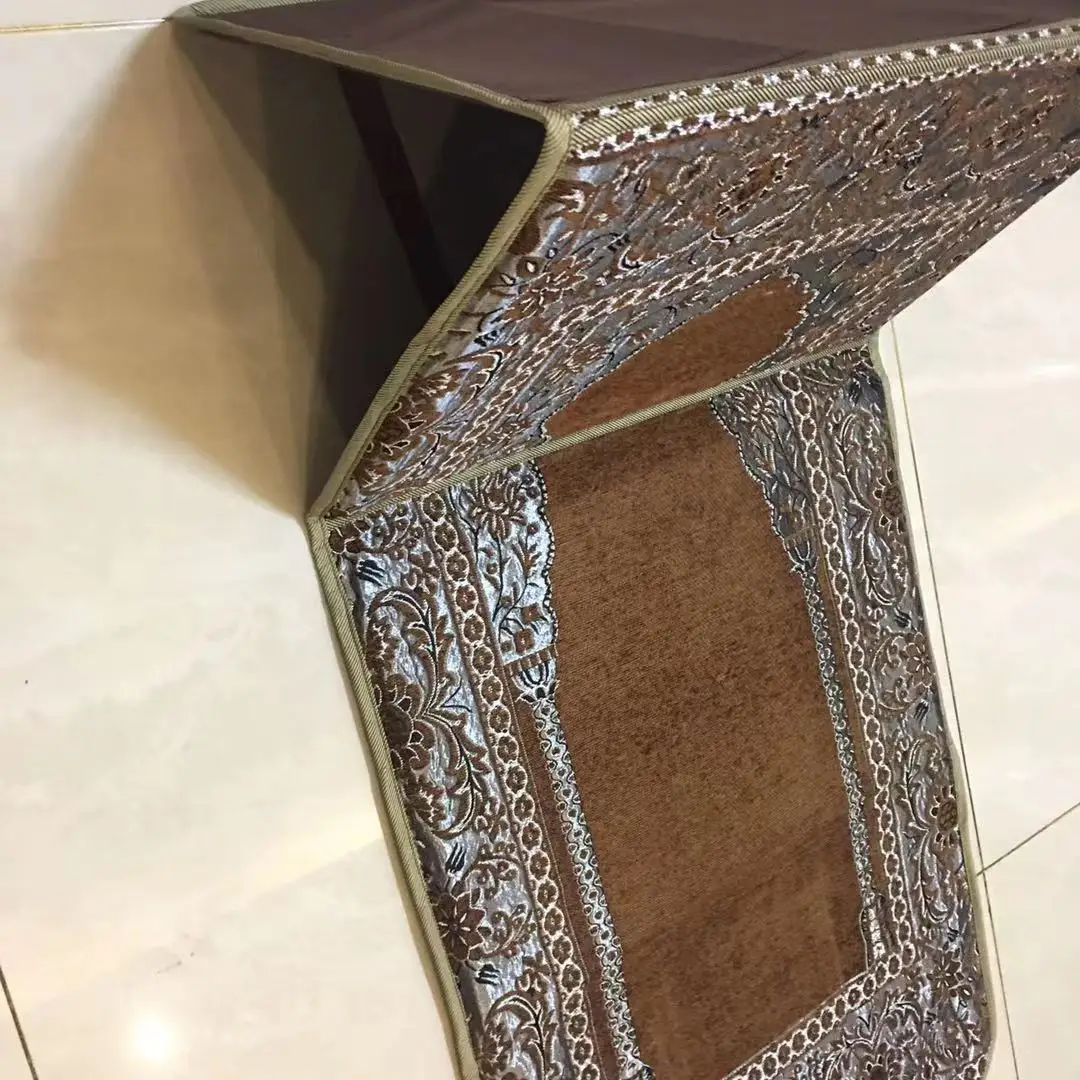 High quality Foldable backrest prayer mat for Muslim
