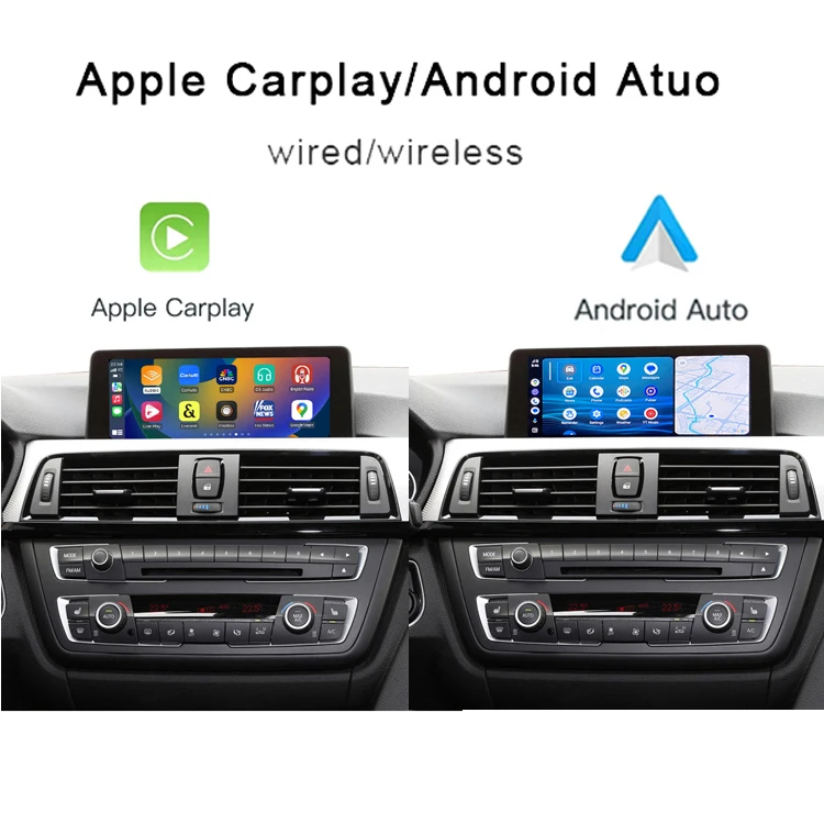 Wireless Carplay Android Auto Multimedia Video Interface For BMW F10 F11 F15 F20 F21 F25 F30 F31 2012-2018
