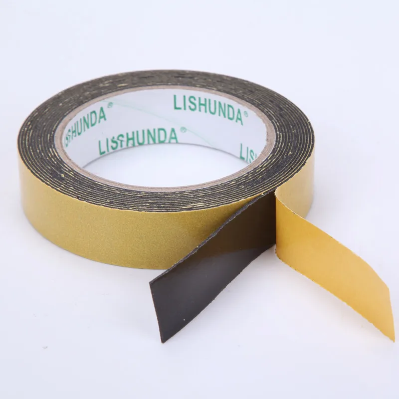 Black double side foam tape heavy duty double side glue tape EVA foam power holding sticky tape