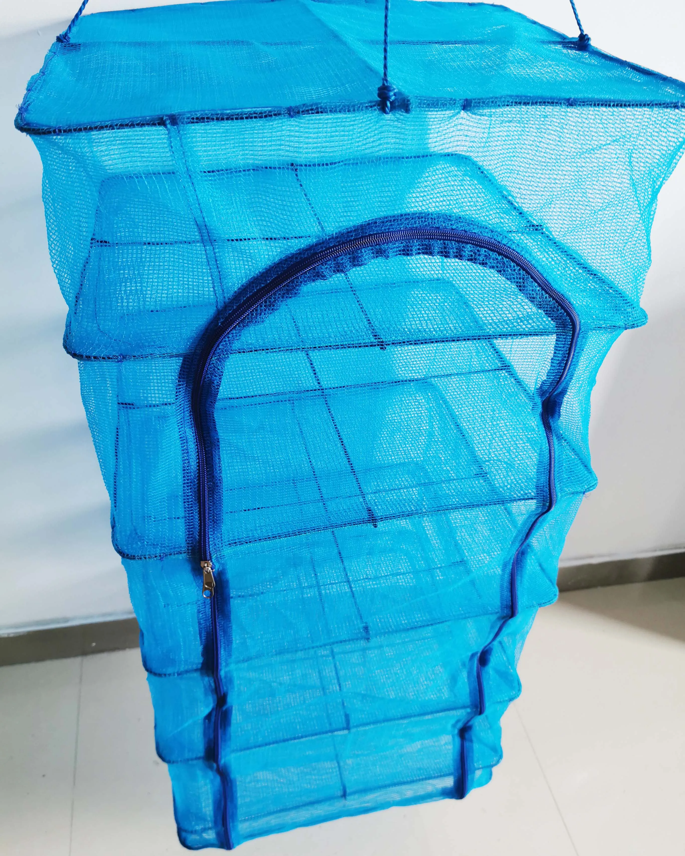 Herb Drying Folding Fishing Net With Zippers Dryer Mesh Tray Tackle Accessory Tool Drying Net Rack