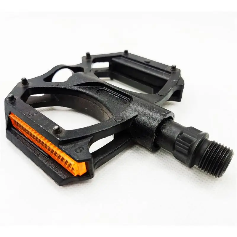 Bicycle Pedals Electric Bike Pedals Plastic Foot Pegs PP Material Folding Foot Pegs for Bike Box Black Bearing