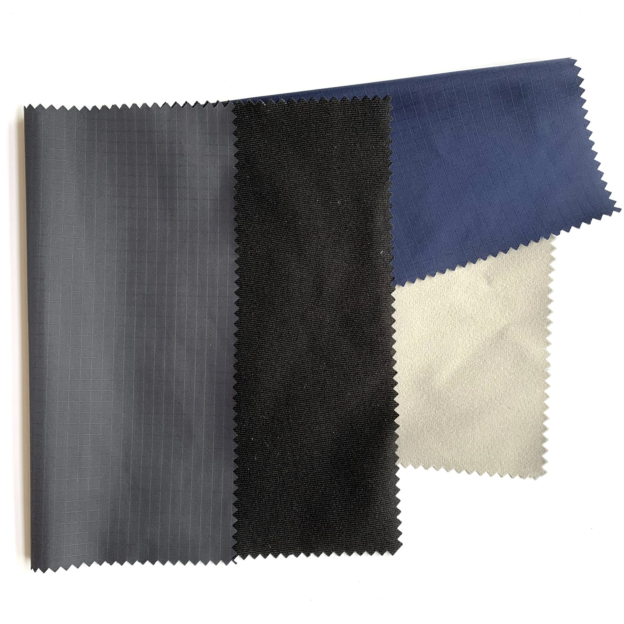 Slippery 70D Nylon Ripstop Fabric Laminated With Knitted Fabric For Hospital Slide Sheet / Mattress