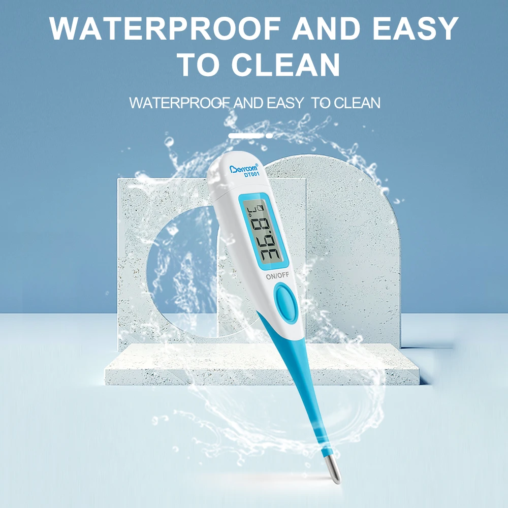 Waterproof medical devices digital thermometer oral