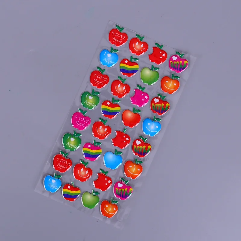 Custom design puffy sticker for kids cute 3D animal eva decorative stickers for kids made in China