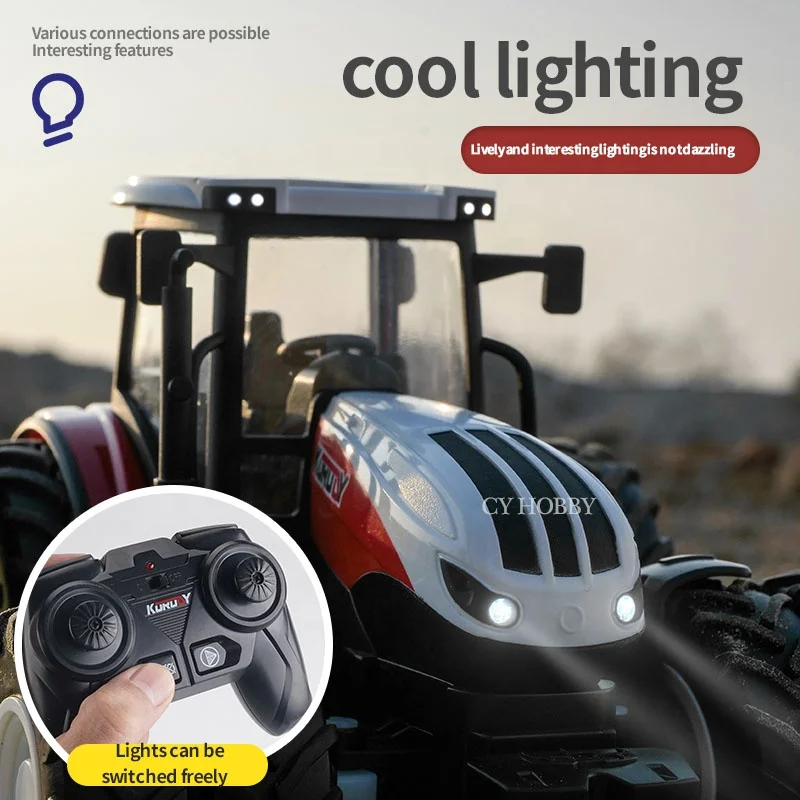 No.6631/No. 6632  hot selling RC farm trucks  1/24 2.4G 6CH Mini Remote control Farm tractor supply Toys for kids