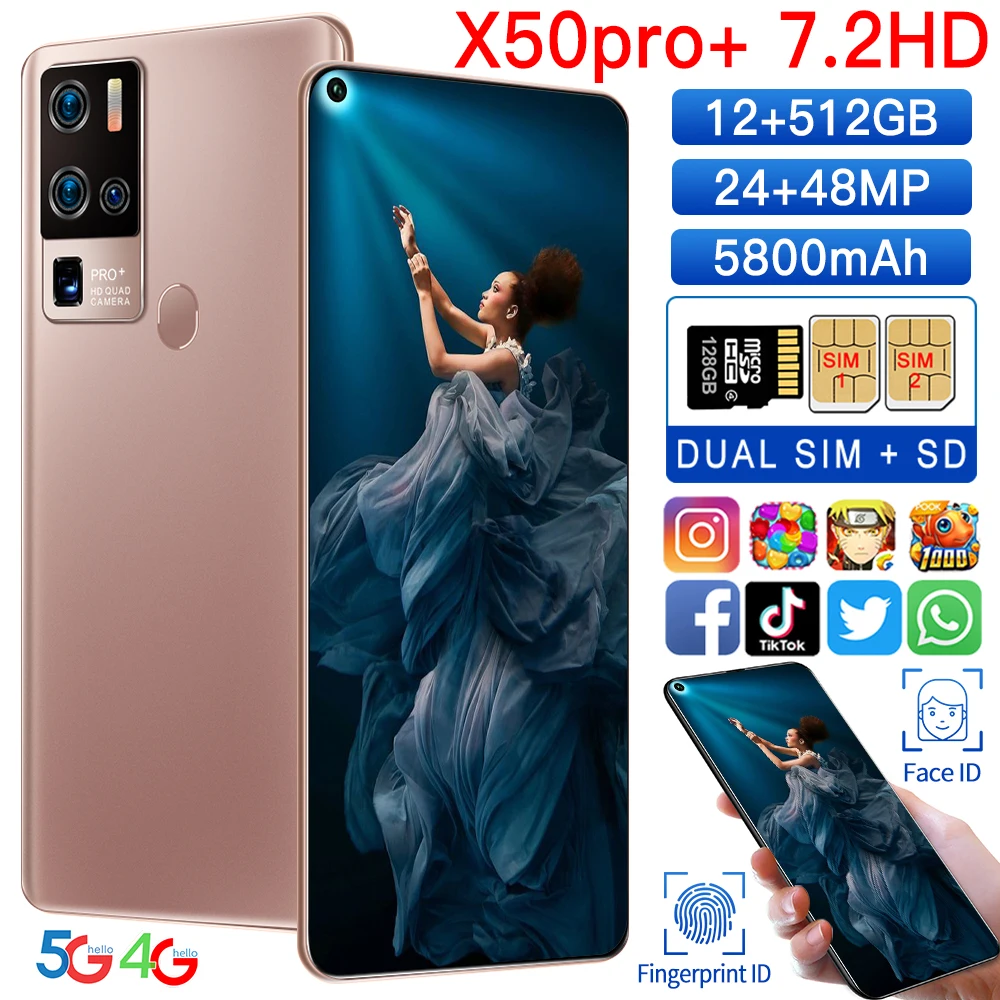 Для быстрой зарядки безопасен для 3D phone 5 аппарат не привязан к оператору сотовой связи Оригинальный 7 2-дюймовый большой экран MTK6889 богатый смарт телефон 12 ГБ 512 отличного качества