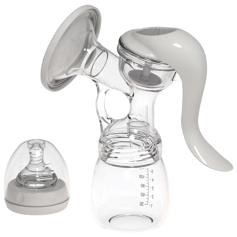 ODM OEM Portable Baby Food Grade silicone hands free breast pump milk portable