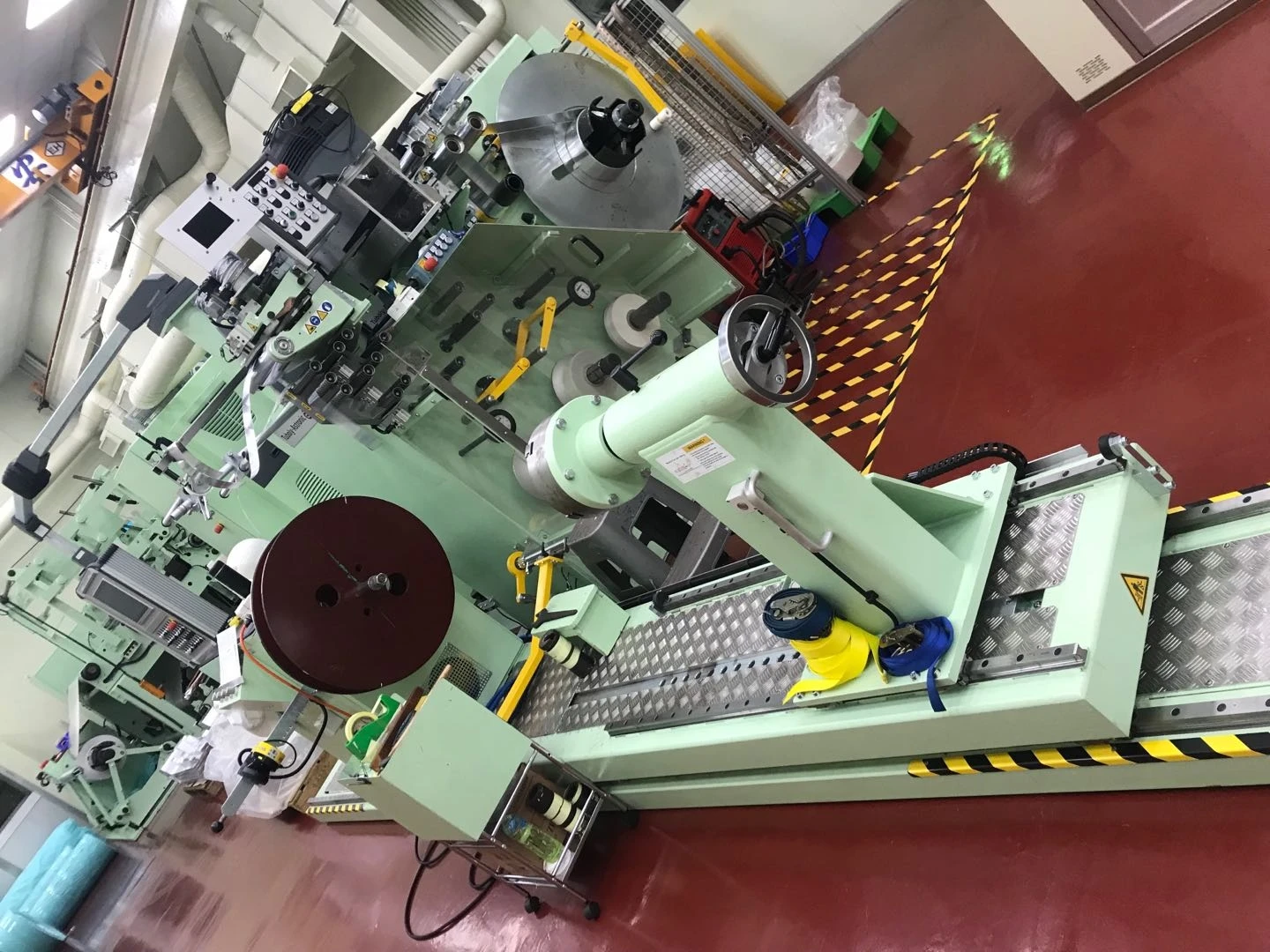  GYBRJ-1500 High speed Automatic horizontal HV foil winding machine for Dry type transformer coil