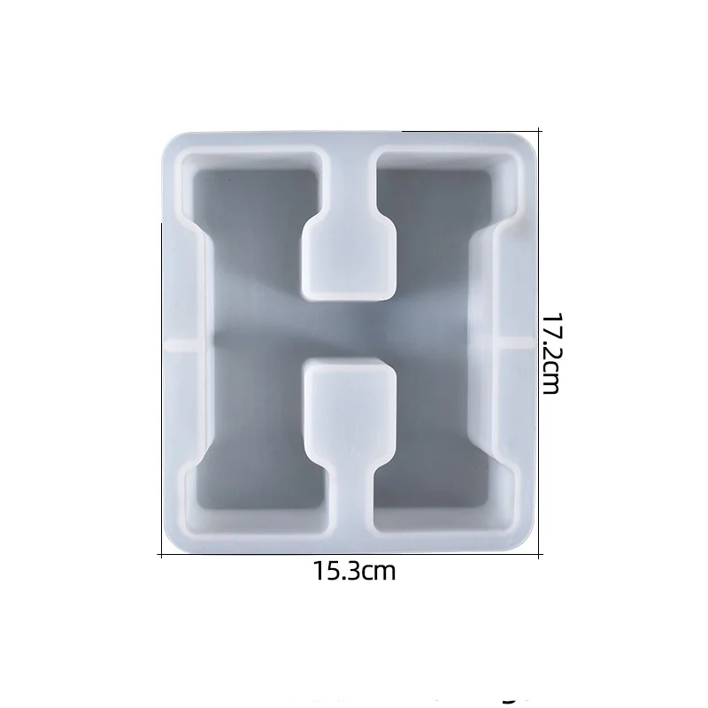 Lotuz 6' Large Jumbo Letter Molds For Resin And Concrete Alphabet Led Lamp Mold Epoxy Resin