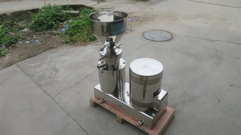 For sale stainless steel chili sauce grinding machine JTM-140F tahini paste processing machine cocoa bean sauce grinder