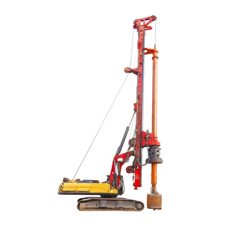 Hydraulic drop hammer rotating solar pile Used Drilling Rig XR280