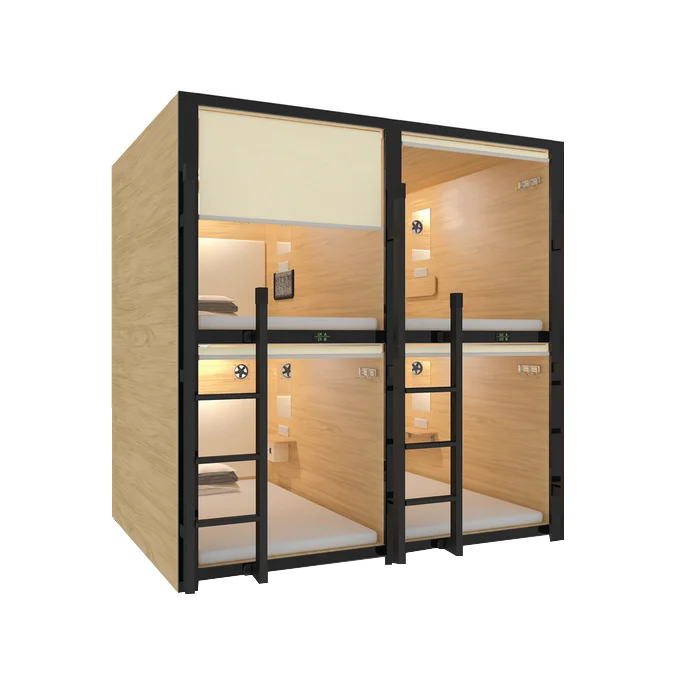 capsule pod bunk beds multifunction king size bed cheap bed for sale