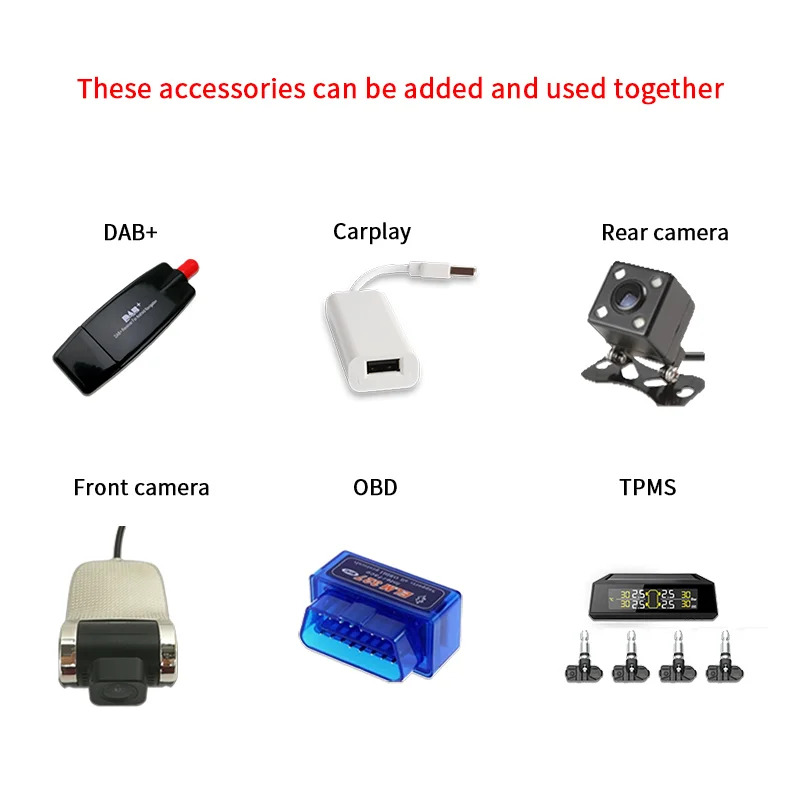 9 inch Screen Universal Autoradio Single Din Android Car Stereo Navigation 1 Din 2 Din DSP Carplay 4G Car Radio Video