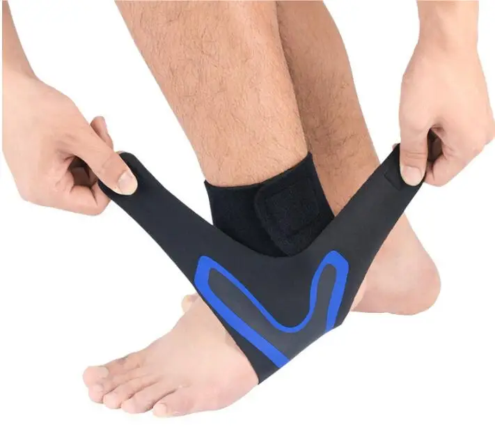 Wholesale adjustable ankle brace lace up ankle support Ankle Pain Sprain Guard Strap Brace