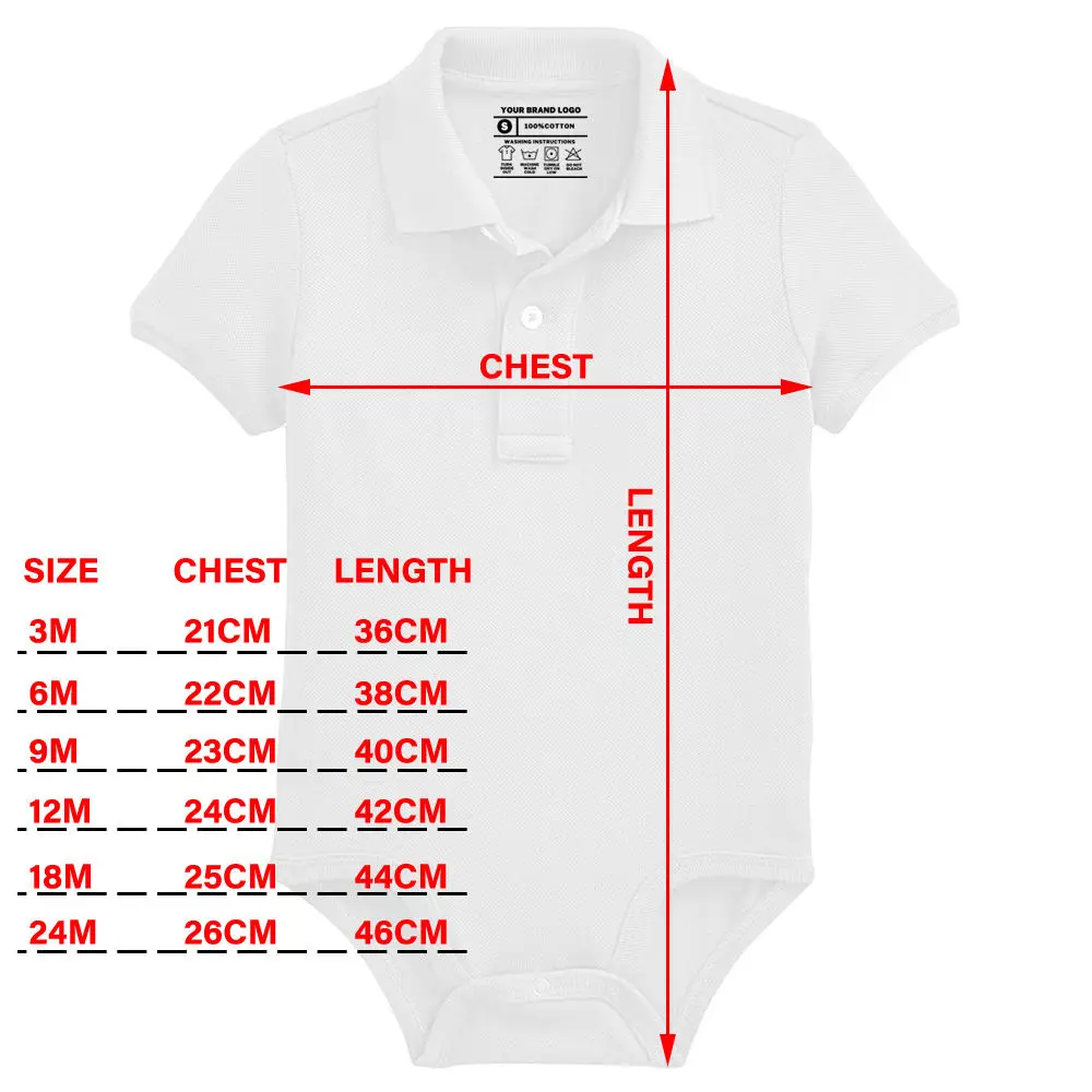 Boys Baby Rompers Summer Polo Shirt Infant Jumpsuit Solid Cotton Girls Clothing Short Sleeve Newborn Baby Clothes