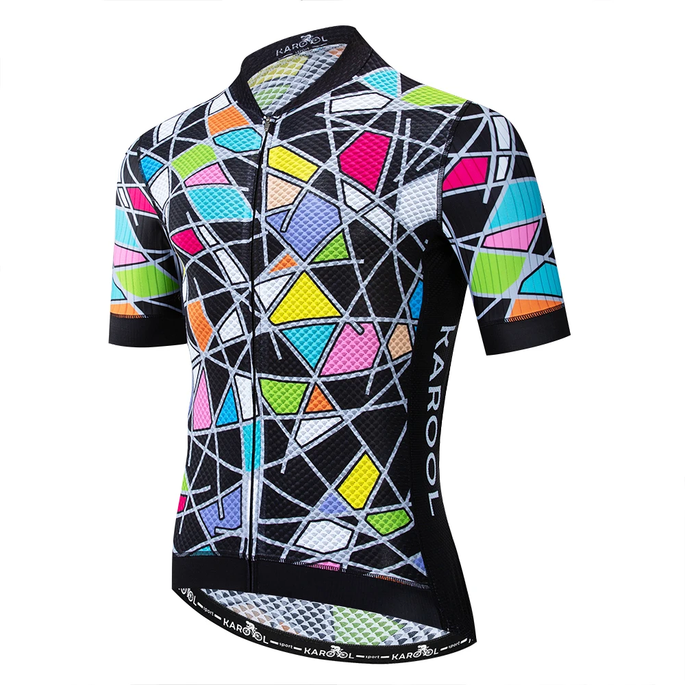 
OEM Durable Cycling Jersey Outdoor Summer Bicycle Wear Cool Fabric Cycling Clothing Uniforms Men Woman Mountain Bike Clothes 