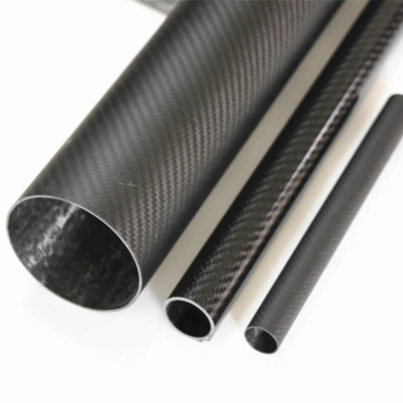 70mm outer diameter and 66mm inner diameter carbon fiber tube 1000mm long with free of mould cost