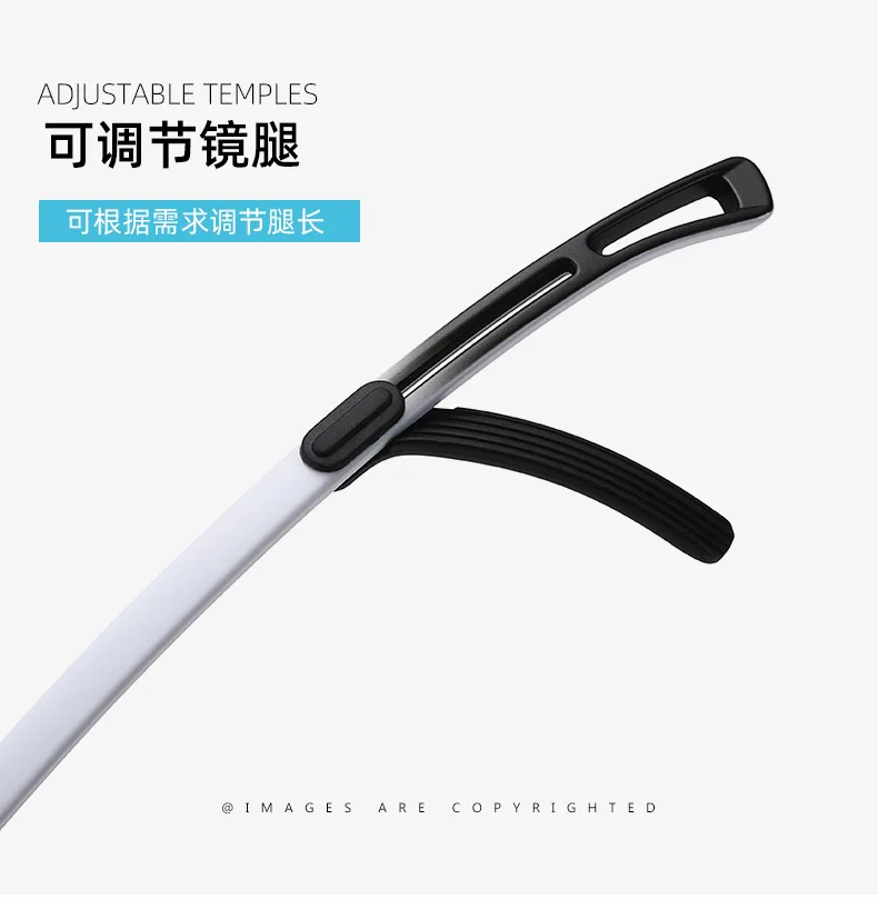 2022 Small Square TR90 Elastic Adjustable Length Legs Children Anti Blue Light Blocking Glasses for Kids