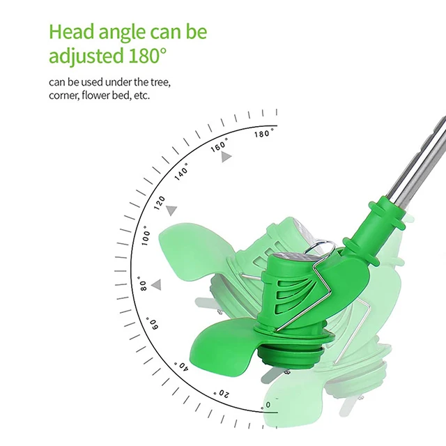 Rechargeable Lithium Battery Cordless Lawn Mower Electric Grass Trimmer