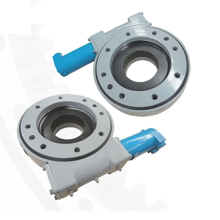 SE7 Single axis Worm Gear Enclosed housing Slew Drive with Hydraulic motor