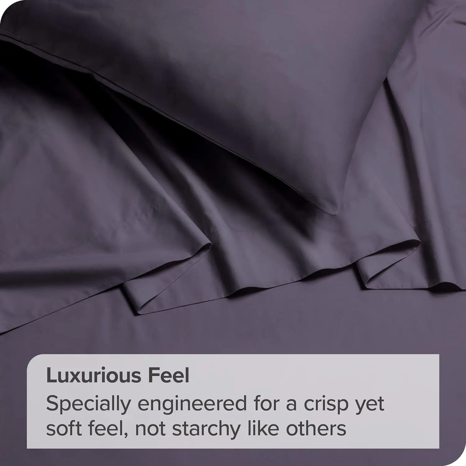 Cloudland 300 thread count twin luxury  bed sheet set silver organic 100 percent egyptian cotton with pillow case