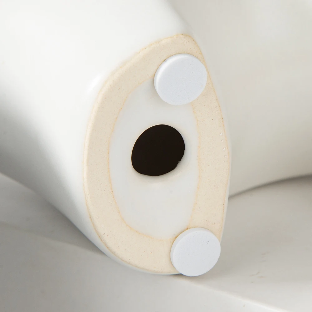 Home Decor Ceramic Bear-shaped Animal Figurines Home Decoration furniture desktop Handmade crafts for Funny Gifts