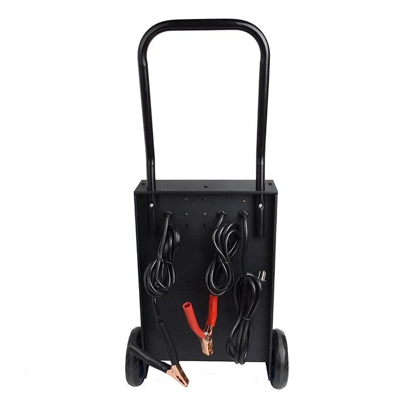 12V 2A/10A/40A/200Amp Manual Wheeled Battery Charger and Battery Tester