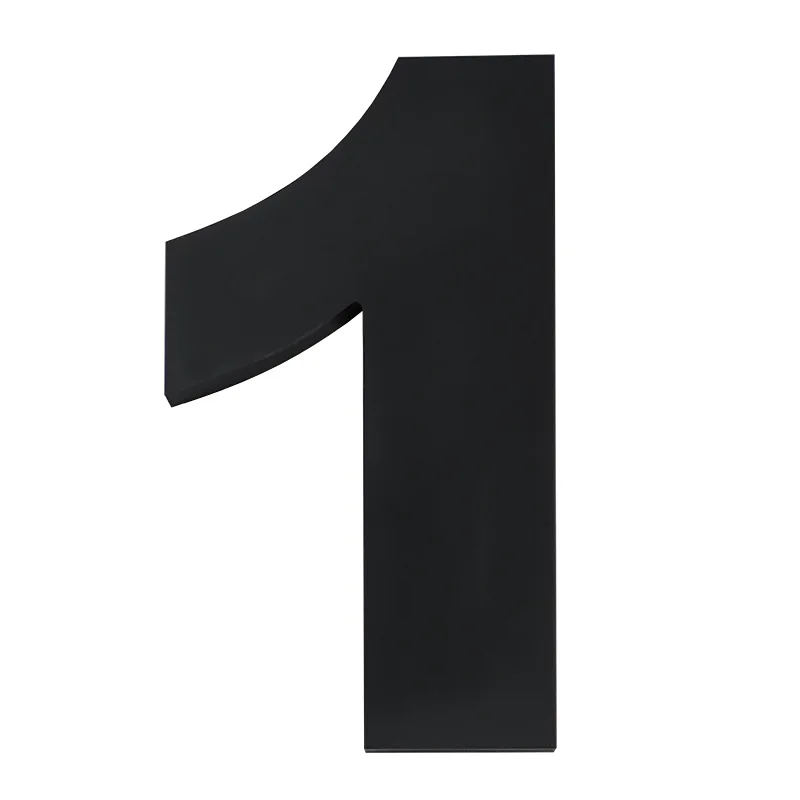 Acrylic digital house number 20cm digital housing community villa building number unit sign