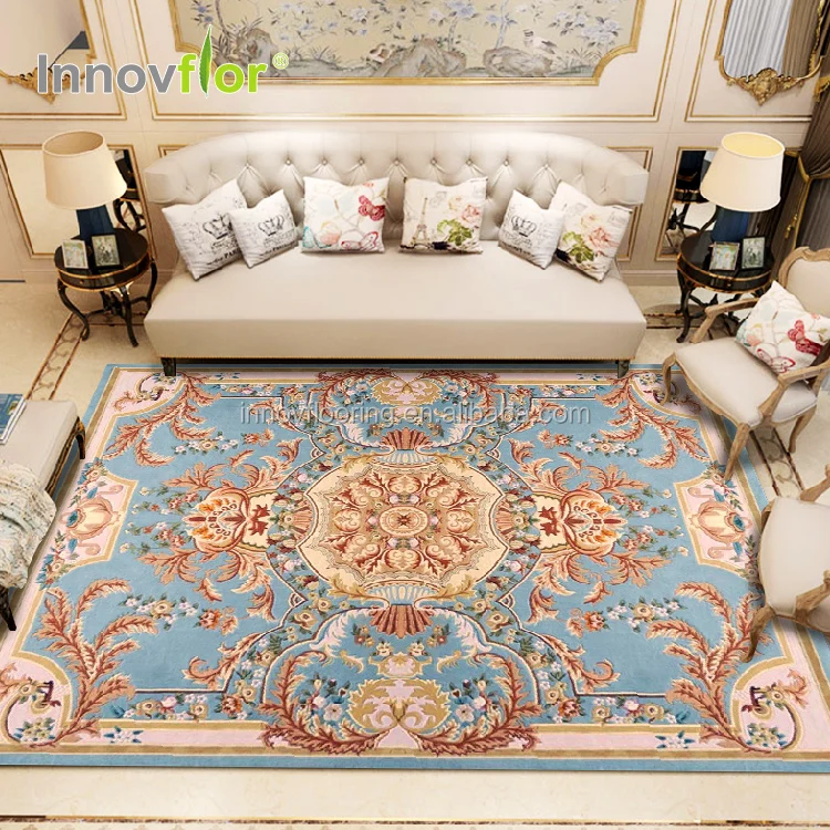 Innovflooring Tapetes 3d Rug Non Stick Rug On Carpet Pads Rug Carpet Blue For Bedroom
