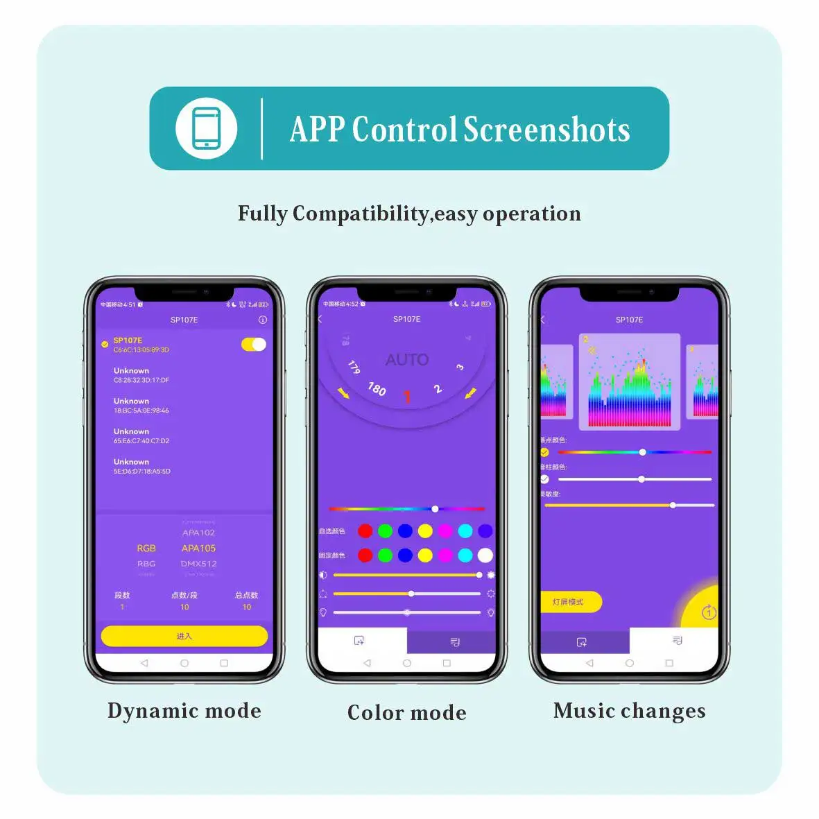 50mm Holiday  Decorative Lighting DC24V RGB Christmas Light Outdoor Waterproof Led Pixel Point Lighting