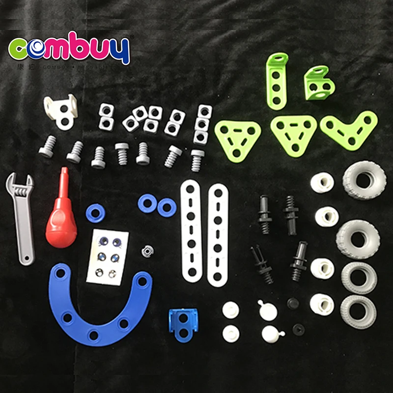 Новый дизайн образовательная сборка пластиковые игрушки строительные блоки животный принт головоломка