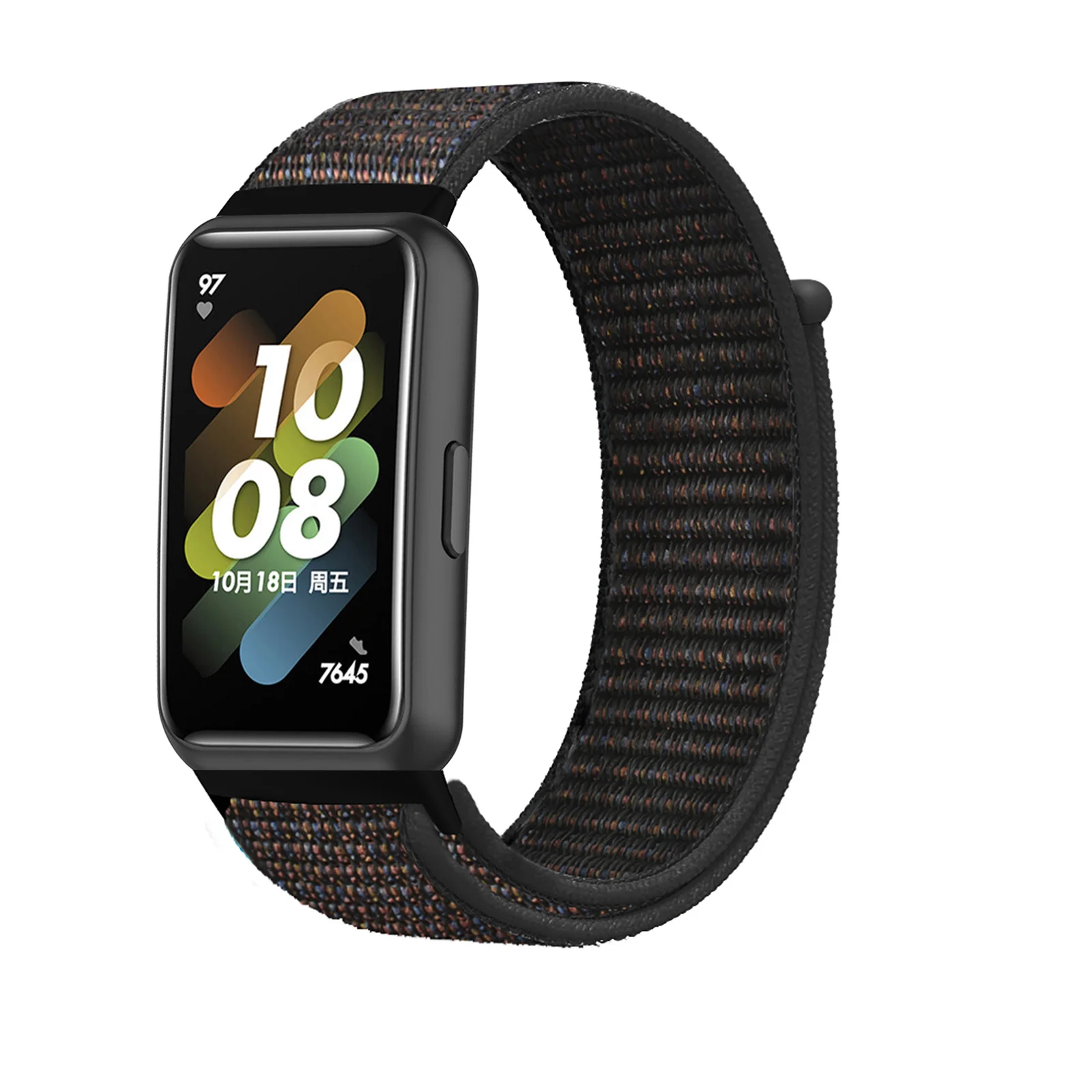 Nylon loop Strap For Huawei band 7 8 Sport Strap Smartwatch Adjustable Replacement Bracelet For Huawei Watch Band 7 8