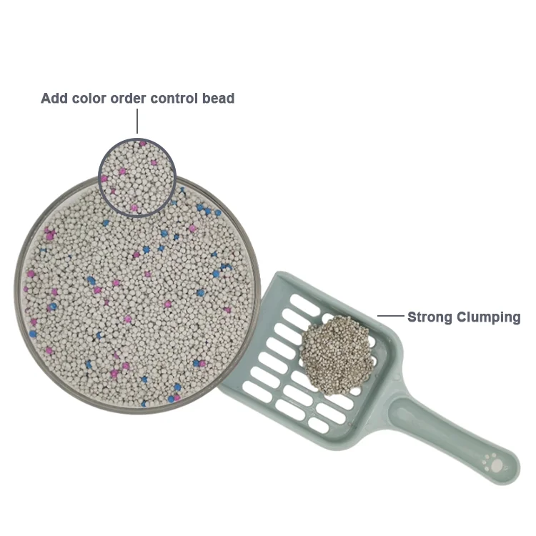 Malaysia Pet Supplies Best Brand Clumping Ball Shaped Bentonite Cat Litter Sand Granular Suppliers